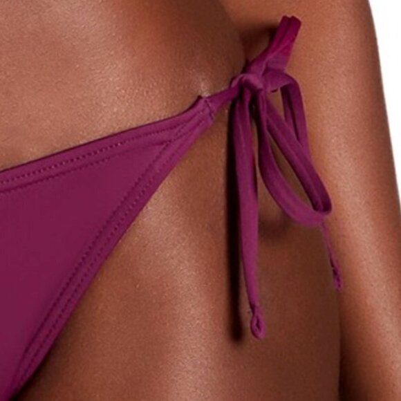 Tommy Bahama String Bikini Bottoms Magenta Purple XS New NWT - Picture 3 of 3
